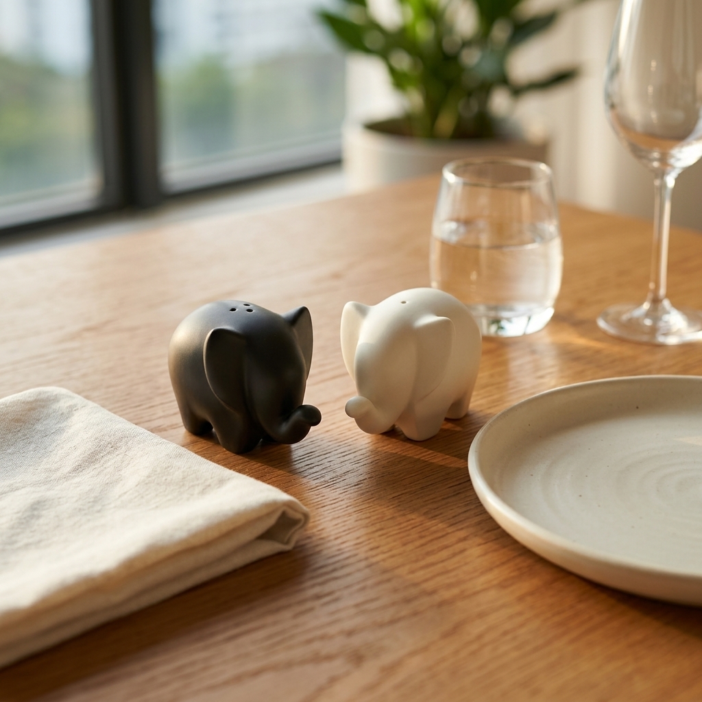 Salt & Pepper Shakers – handmade natural materials from Sri Lanka