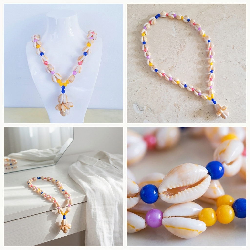 Sea Shell Chains – handmade sea shells from Sri Lanka